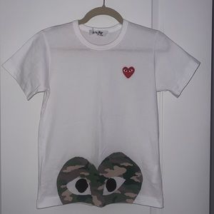 Comme des Garçons Play Camel Heart T-Shirt